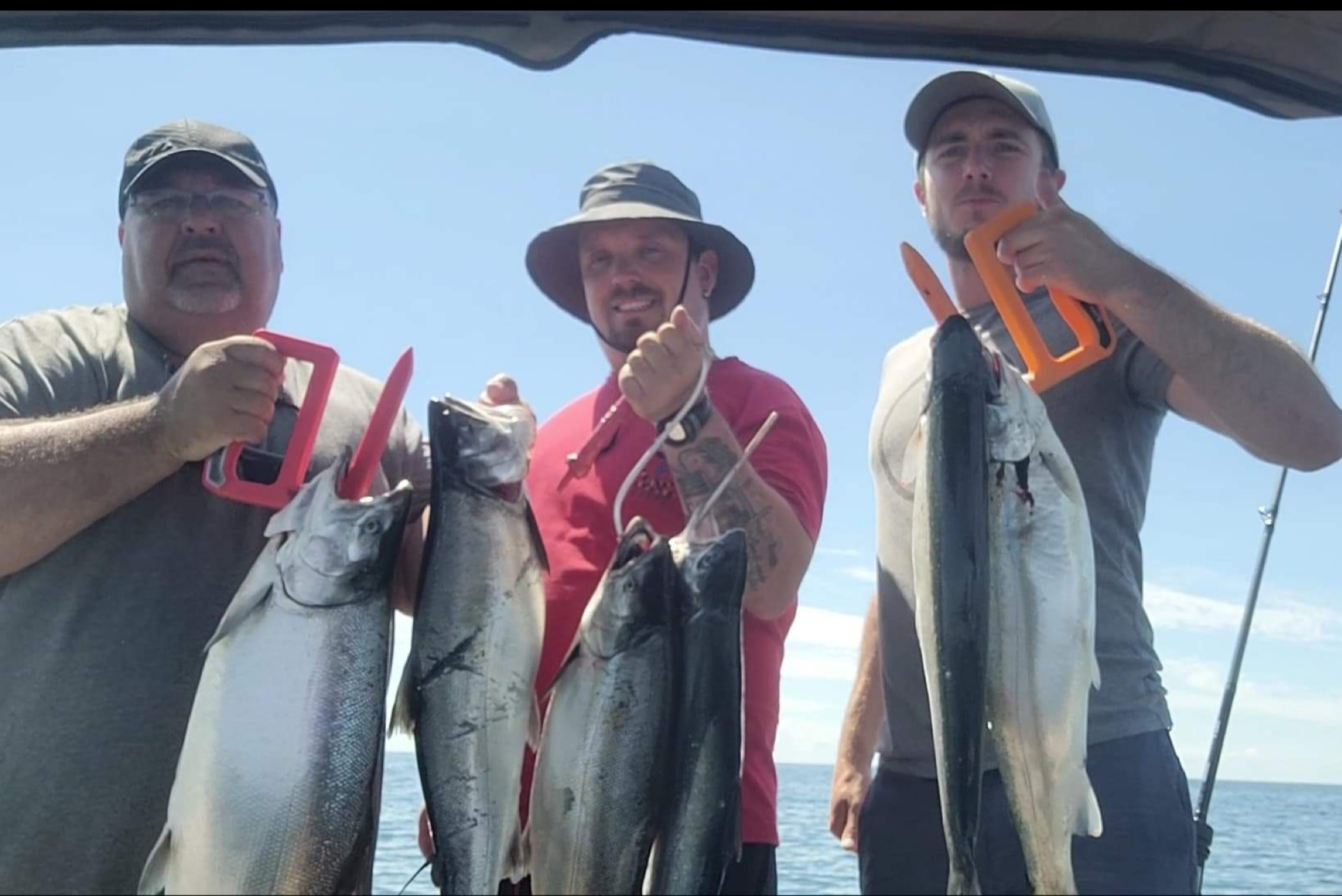 Ghislain Thibodeau guide de pêche aux saumons lac Ontario