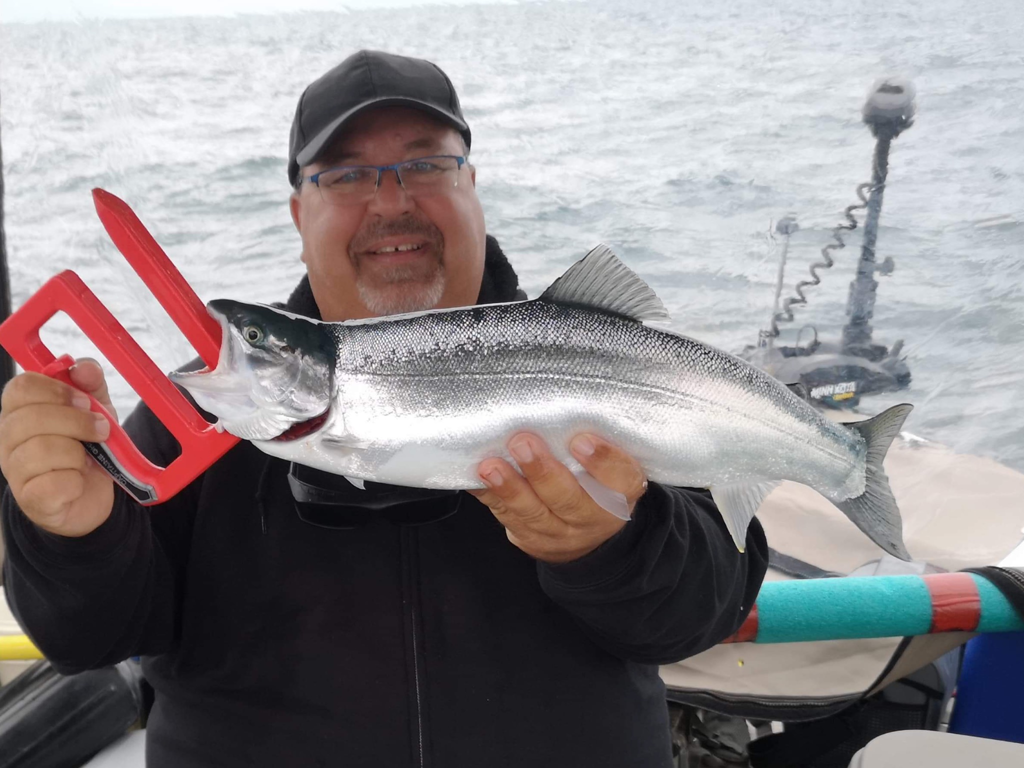 Ghislain Thibodeau guide de pêche aux saumons lac Ontario