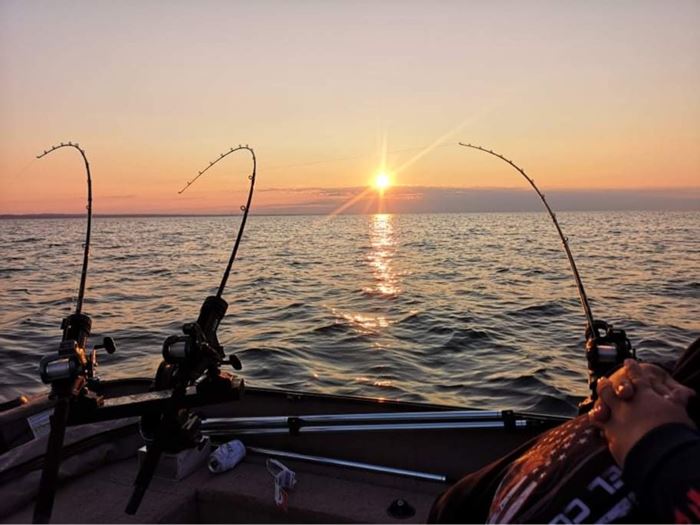 Ghislain Thibodeau guide de pêche aux saumons lac Ontario
